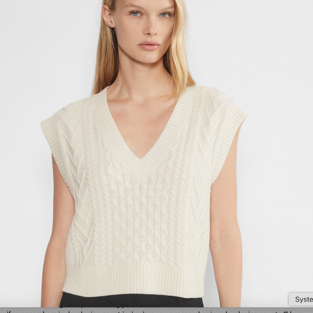 ISO Aritizia Emporia Merino Wool Sweater - Birch - Small